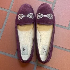 Eggplant / purple color UGG shoe size 9